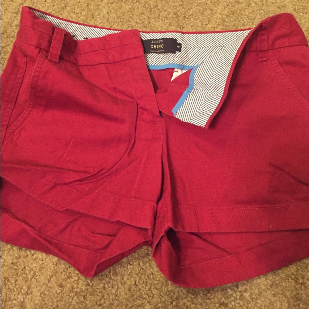 J.Crew 3" chino shorts